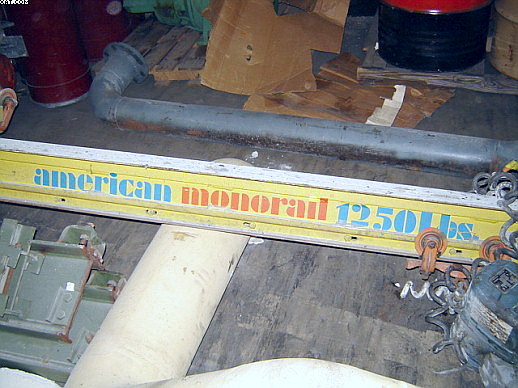 AMERICAN MONORAIL 1250 lb Capacity, 12